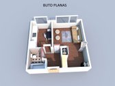 Išnuomojamas 28 kv. m. 1 kambario butas - nuotraukos Nr. 5