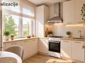  Puikiame aukšte 2 kambarių butas Dvaro g. - nuotraukos Nr. 15
