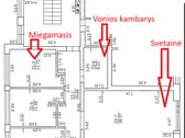 4 kambariai ir terasa į žalumą – 92,1 m² - nuotraukos Nr. 3
