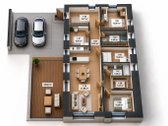 Parduodamas Naujos Statybos 128,69 M² Vieno - nuotraukos Nr. 20