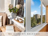 Parduodamas tvarkingas 3 kambarių (galima - nuotraukos Nr. 14