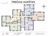 Parduodamas 43 Kv. M Butas Su Terasa Naujos - nuotraukos Nr. 14