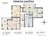 Parduodamas 43 Kv. M Butas Su Terasa Naujos - nuotraukos Nr. 16
