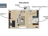 Parduodamas perspektyvus 2 kambarių butas - nuotraukos Nr. 29