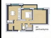 Jaukiai moderniai įrengtas dviejų kambarių - nuotraukos Nr. 12