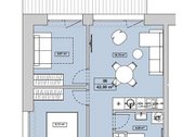 3 kambarių apartamentai su didele terasa - nuotraukos Nr. 4