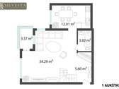Parduodamas Erdvus 5 Kambarių Butas Per Du - nuotraukos Nr. 35