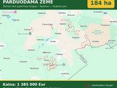 Parduodama  184 ha žemės ūkio paskirties - nuotraukos Nr. 2