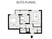 Parduodamas erdvus bei šviesus 2 kambarių - nuotraukos Nr. 29