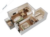 Naujas 2 Kambarių Butas – Dar Negyventas - nuotraukos Nr. 14