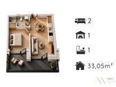 Parduodamas 85 % baigtumo apartamentas - nuotraukos Nr. 20