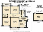Parduodamas Naujai Įrengtas Keturių Kambarių - nuotraukos Nr. 9
