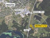 120a. Sklypas Verslui Prie Pat Molėtų - nuotraukos Nr. 3