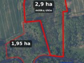 Parduodamas 1,95 ha sklypas prie Mituvos upės  - nuotraukos Nr. 4
