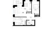 Naujos statybos butas  3 kambariai  6,54 m² - nuotraukos Nr. 4