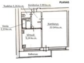 Išnuomojamas 1 K. Butas, Renovuotame Name - nuotraukos Nr. 11