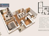 Erdvus 3 Kambarių Butas Su Holu. Du Balkonai - nuotraukos Nr. 33