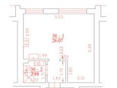 Šviesus ir šiuolaikiškas studio butas - nuotraukos Nr. 13