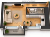 Parduodamas šviesus 1 kambario butas centre - nuotraukos Nr. 8