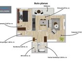 Parduodamas Tvarkingas Ir Erdvus 2 Kambarių - nuotraukos Nr. 21