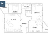 Nuomojamas erdvus trijų kambarių butas su - nuotraukos Nr. 7