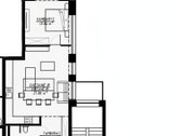Parduodamas šviesus 53,25 m² butas Raudondvaryje - nuotraukos Nr. 2
