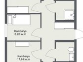 Parduodamas erdvus 4 kambarių butas Gargžduose. - nuotraukos Nr. 12