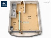 Parduodamas 27,79 m² ploto 1 kambario butas - nuotraukos Nr. 9