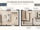 Naujas 2 Kambarių Būstas Su Erdvia Terasa - nuotraukos Nr. 26