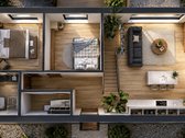 1. Namas: 80 m² 40 m² antrasolė - nuotraukos Nr. 2