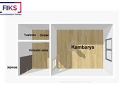 Nuomojamas  Pilnai Įrengtas 1 Kambario Butas - nuotraukos Nr. 13