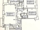 Nuomojamas Išskirtinis 4 Kambarių Butas Kauno - nuotraukos Nr. 38