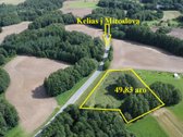 Parduodamas erdvus 49,83 aro sklypas, žemės - nuotraukos Nr. 4