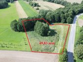 Parduodamas erdvus 49,83 aro sklypas, žemės - nuotraukos Nr. 6
