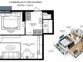 Parduodamas Tvarkingas 1 Kambario Butas, - nuotraukos Nr. 19