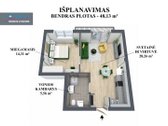 Stilingas, Pilnai Įrengtas 2 Kambarių Butas - nuotraukos Nr. 21