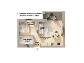 Parduodami naujos statybos 1-3 kambarių, A++ - nuotraukos Nr. 2