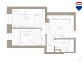 An elegant 45.49 sq. m. three-room apartment - nuotraukos Nr. 5