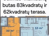 Išskirtinis 2 kambarių butas su 51 m² - nuotraukos Nr. 16