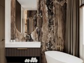 Šiuolaikiška architektūra, daug šviesos. - nuotraukos Nr. 13