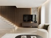 Šiuolaikiška architektūra, daug šviesos. - nuotraukos Nr. 16