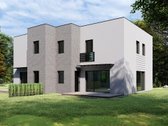 Parduodamas kampinis sklypas su dvibučio namo - nuotraukos Nr. 3