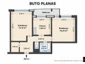 Parduodamas Remontuotinas 2 Kambarių Butas Su - nuotraukos Nr. 5