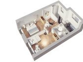 Erdvus 98 M² Butas Per Du Aukštus Pilaitėje  - nuotraukos Nr. 9