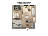Parduodami naujos statybos 1-3 kambarių, A++ - nuotraukos Nr. 2