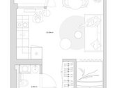 Parduodamas Studio Tipo 1 Kambario Butas Su - nuotraukos Nr. 7