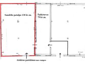 Išnuomojama 130 kv.m tuščia, tvarkinga - nuotraukos Nr. 7