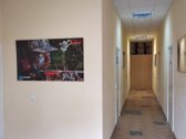 Patalpos gražioje ramioje vietoje yra