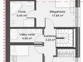 Parduodama namo dalis su projektu - nuotraukos Nr. 3