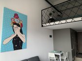 Pilnai įrengtas loftas Žaliakalnyje. Su